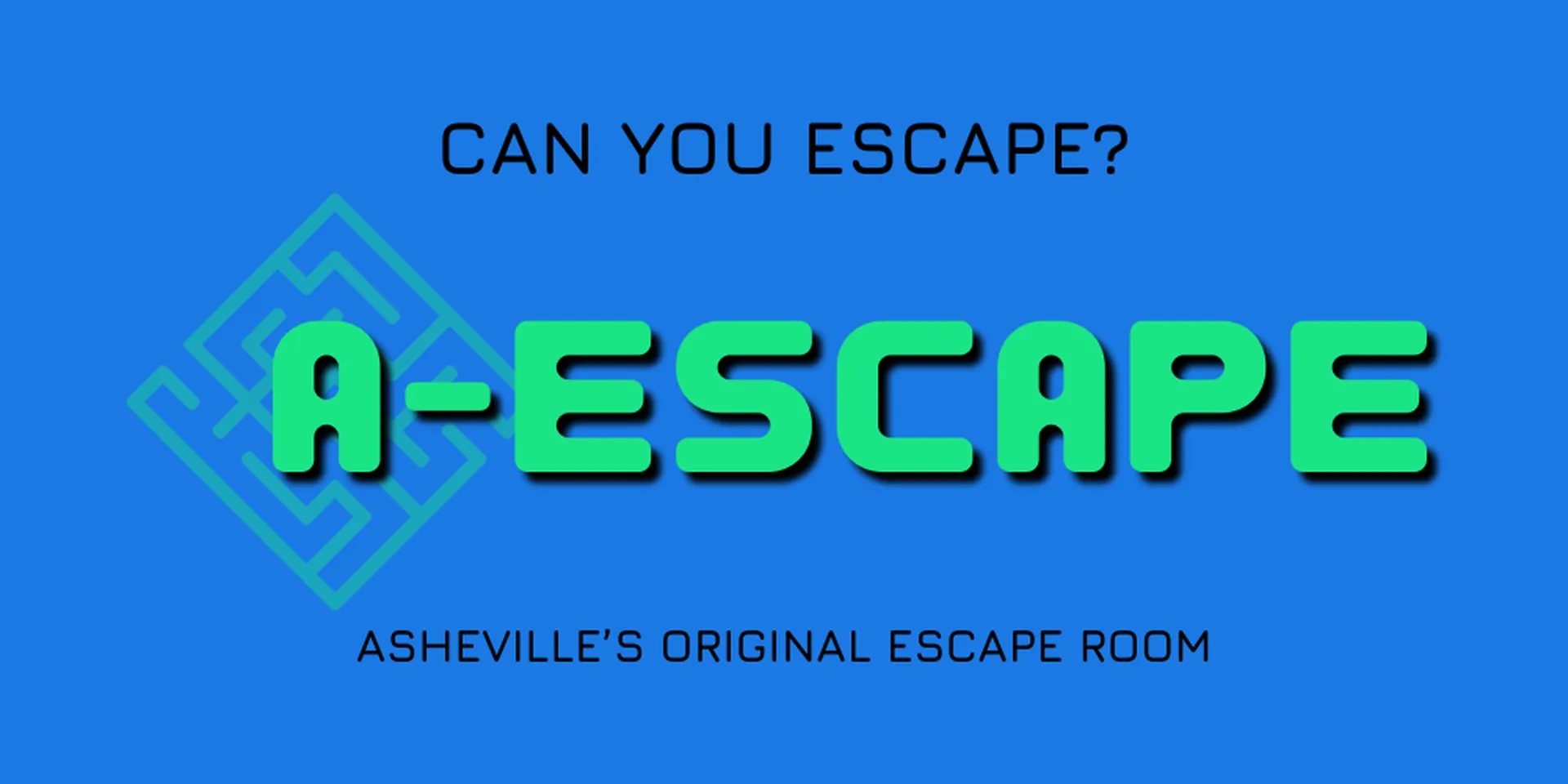 A-Escape logo with "Can you escape?" tagline