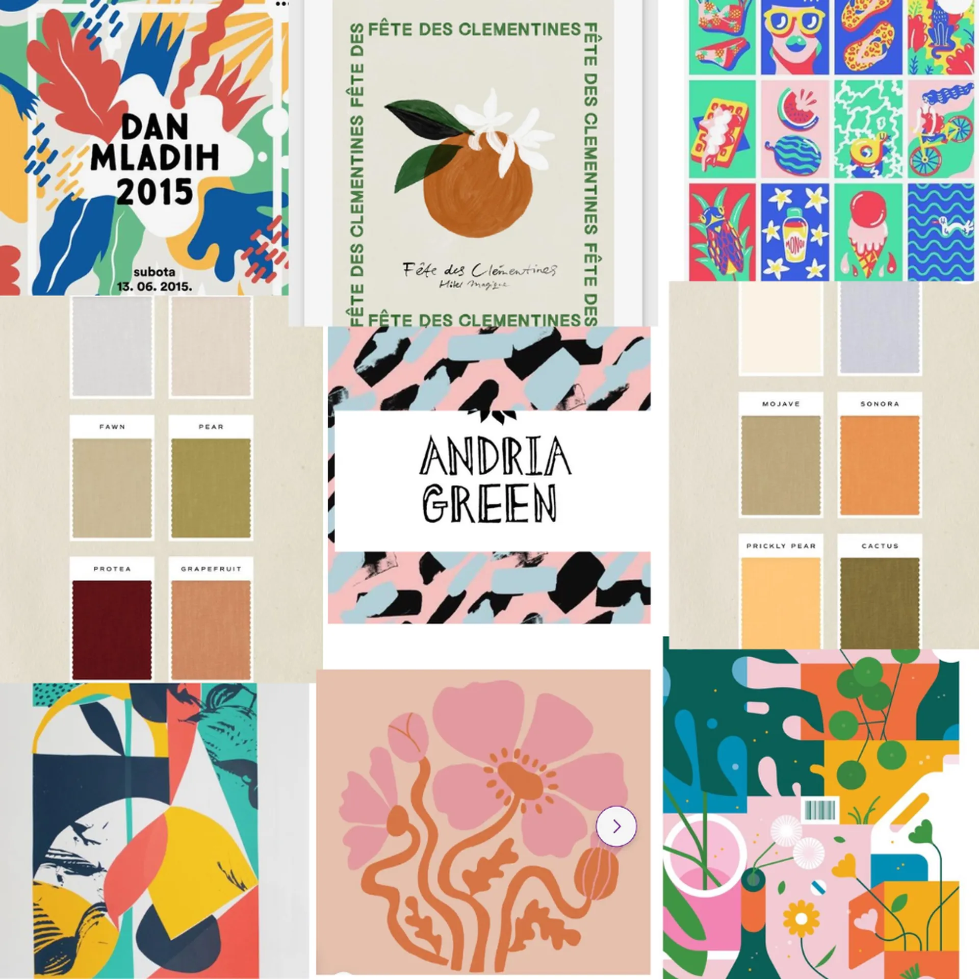 Craft Party mood board