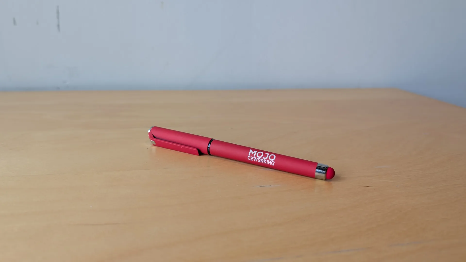 Mojo Coworking branded pen
