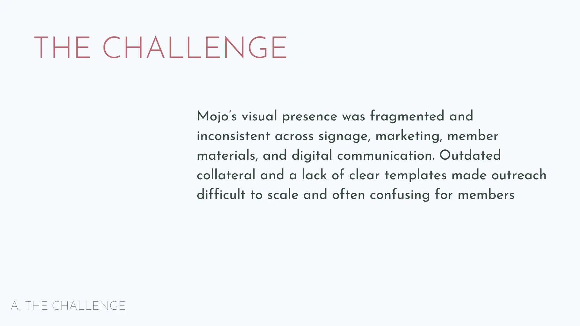 Slide 21: Brand: the challenge
