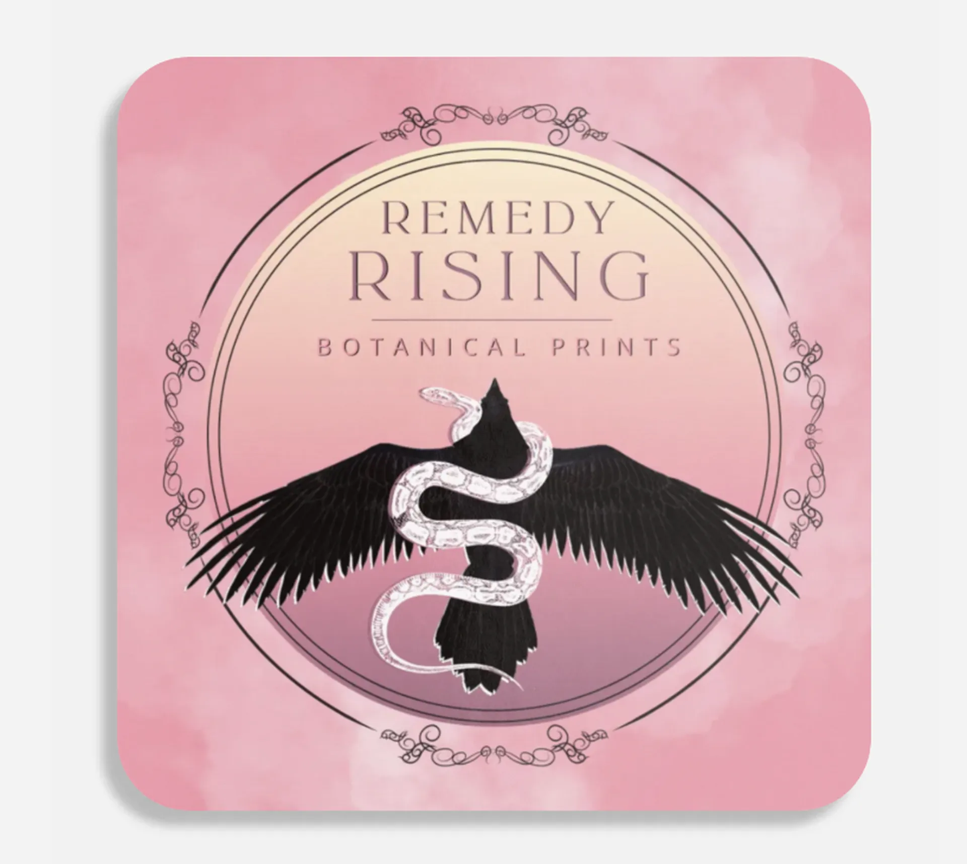 Remedy Rising emblem sticker